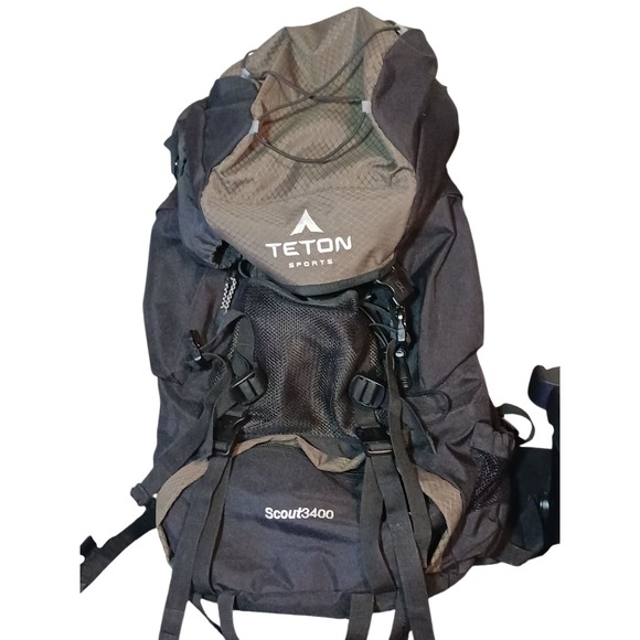 Teton Sports - Scout3400 - Large Camping/Hiking Backpack - Picture 1 of 12